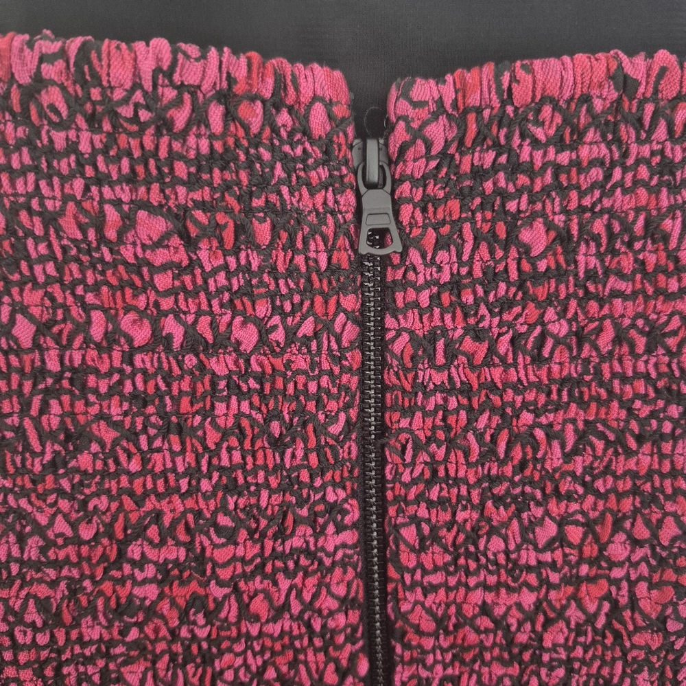 Alice + Olivia Party Dress Jamila Pink Floral Jaquard Mini Size 8 Sexy NEW $465 - Picture 10 of 15